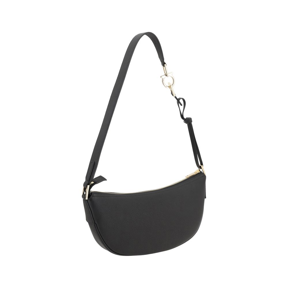 Ferragamo - Ferragamo Leather Hobo Shoulder Bag - Women’s Bags