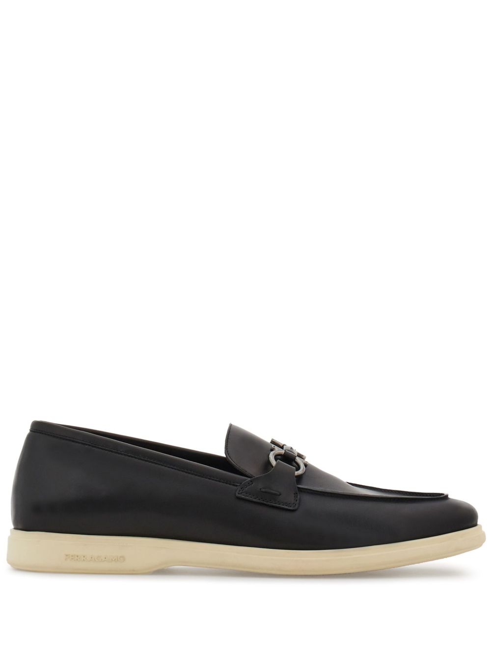 Ferragamo - Ferragamo Informal moccasin with Gancini ornament - Men’s Shoes