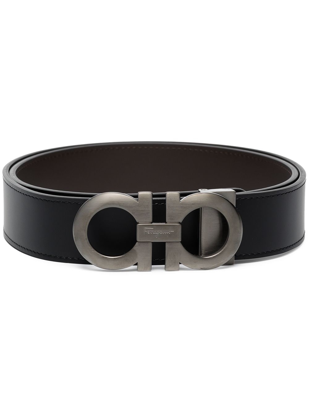Ferragamo - Ferragamo Gancini leather belt - Men’s Accessories