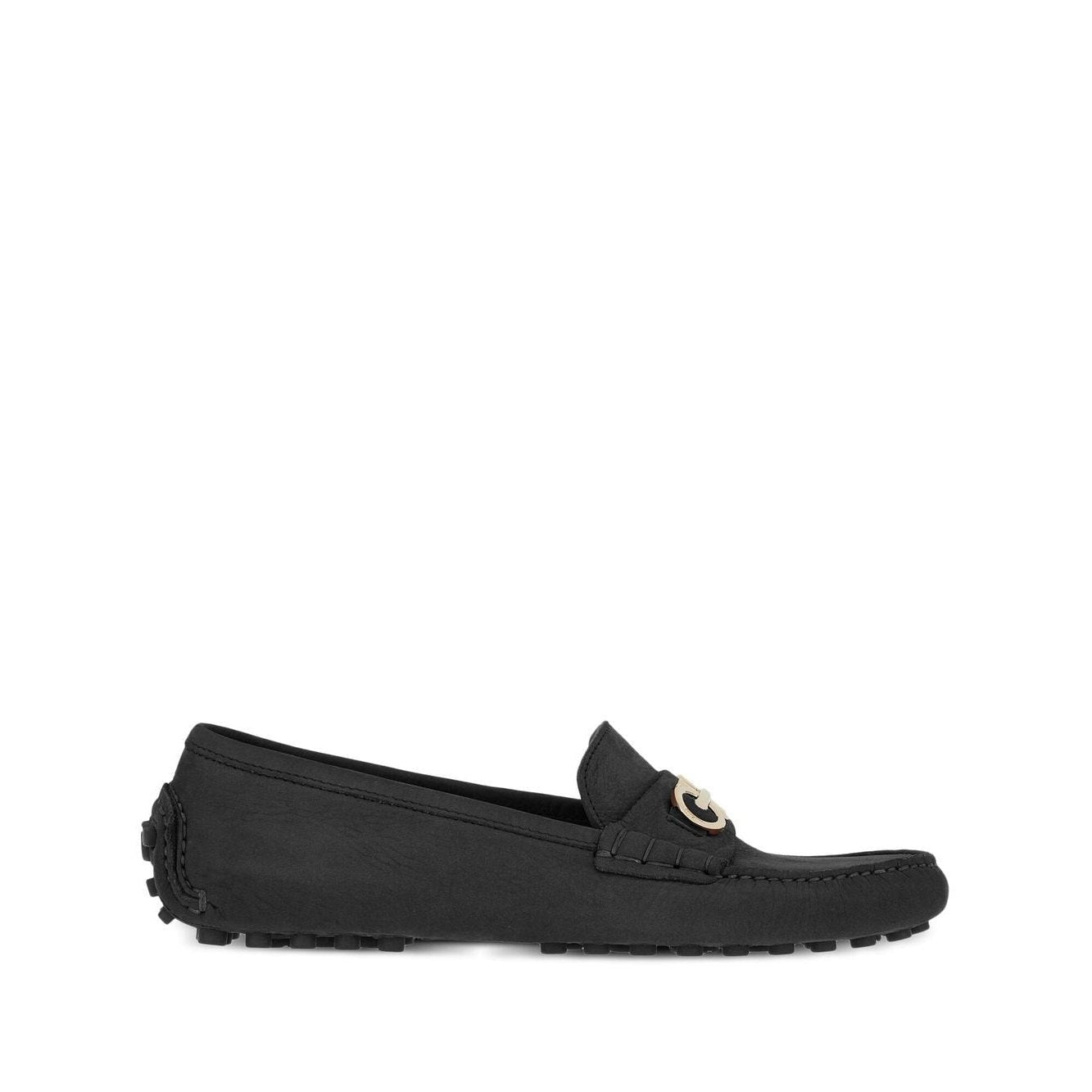 Ferragamo - Ferragamo Double Gancini Moccasins - Moccasins