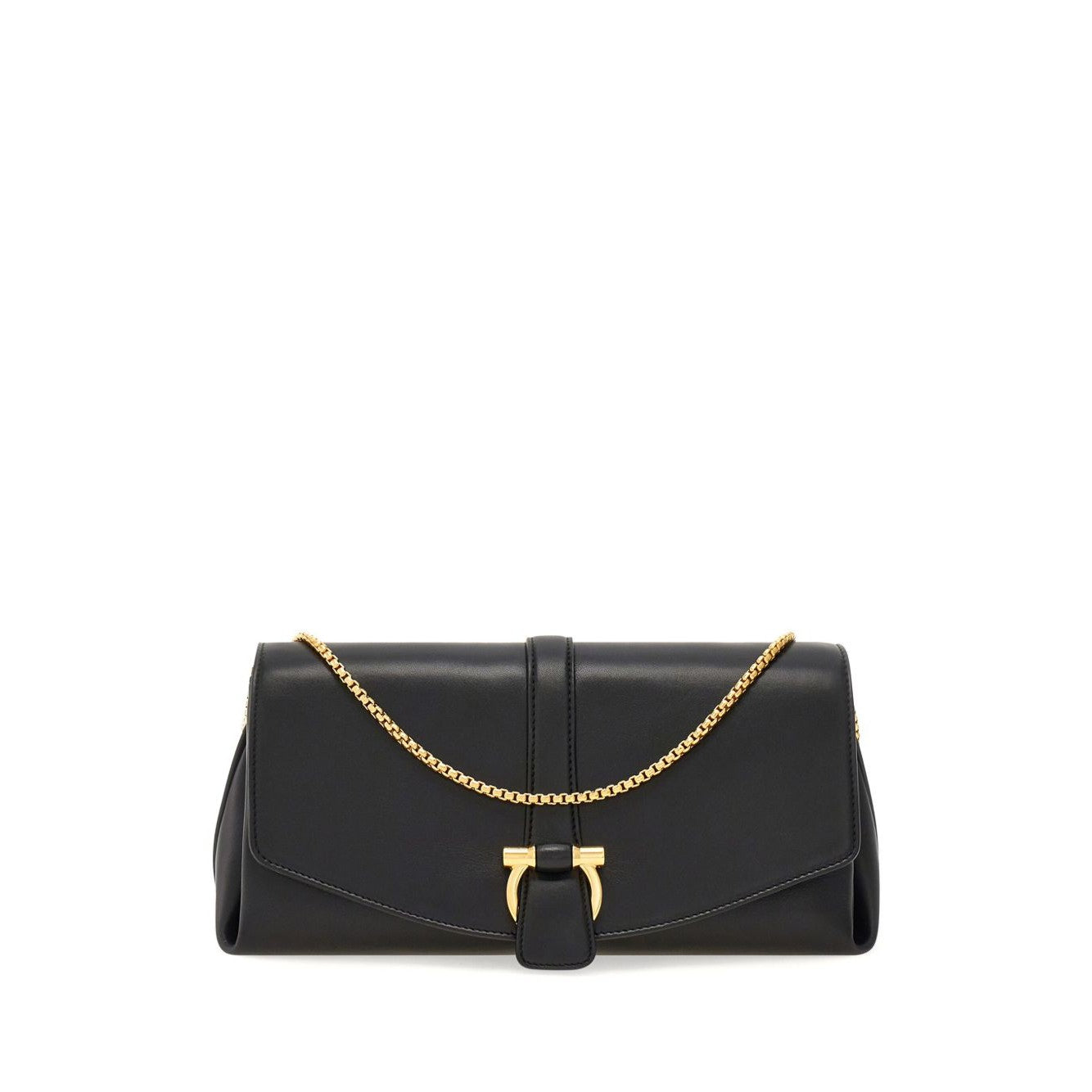 Ferragamo - Ferragamo Medium Front Flap Soulder Bag - Shoulder