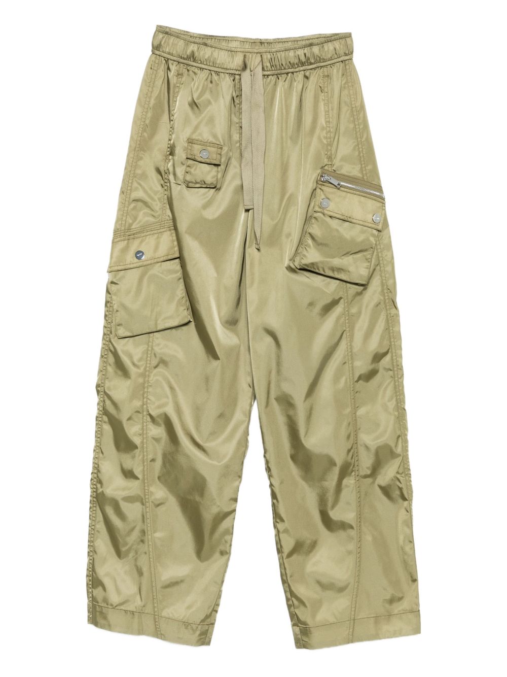 Ganni - GANNI Trousers Green - Trousers