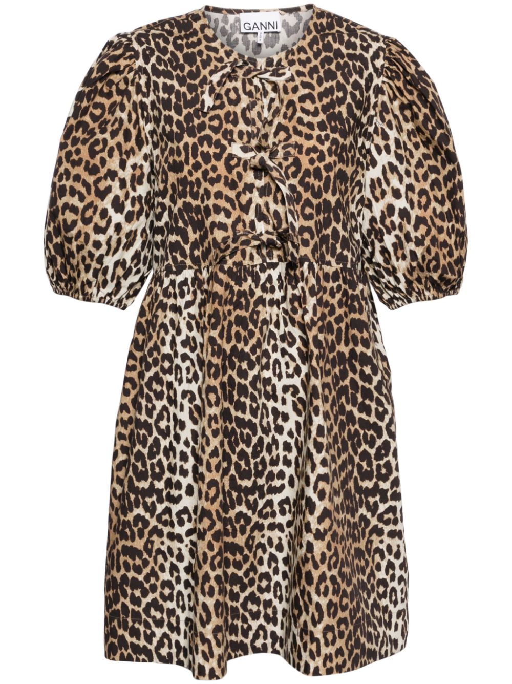 Ganni GANNI Dresses Brown Women’s Clothing