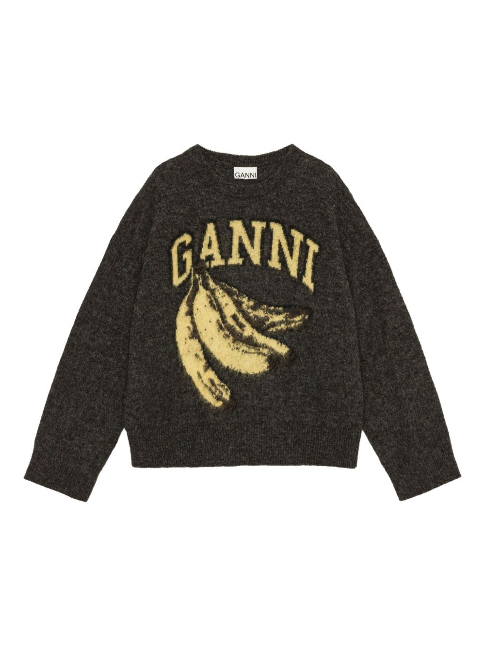 Ganni - GANNI Sweaters Grey - Topwear