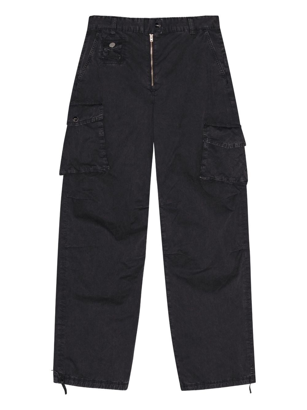 Ganni - GANNI Trousers Grey - Trousers
