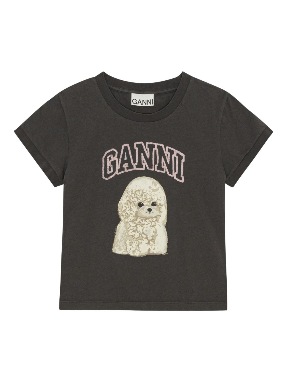Ganni - GANNI T-shirts and Polos Grey - Topwear