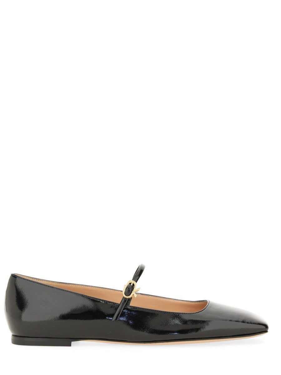 GIANVITO ROSSI - Gianvito Rossi Ballerina ’Christina 05’’ - Woman->FOOTWEAR->FLATS