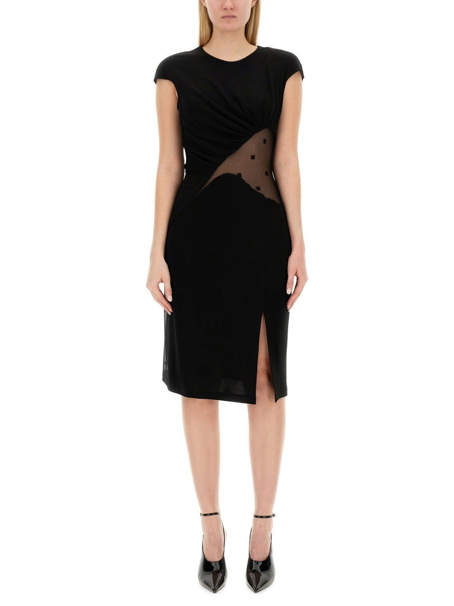 Givenchy - Givenchy 4 G Crepe And Tulle Dress - Women’s Clothing