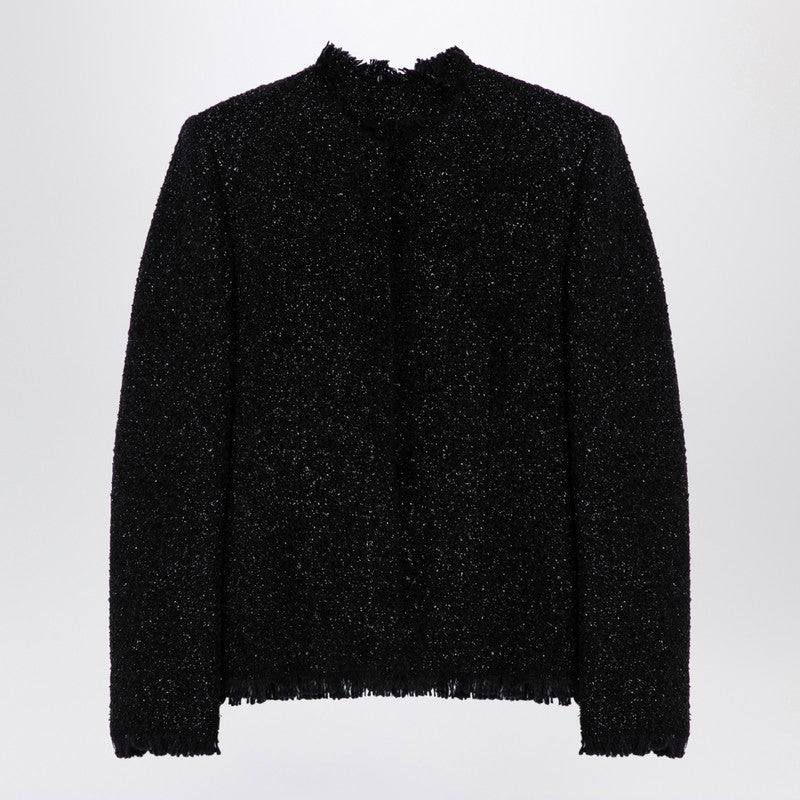 Givenchy - Givenchy Black tweed and lurex jacket - Jackets