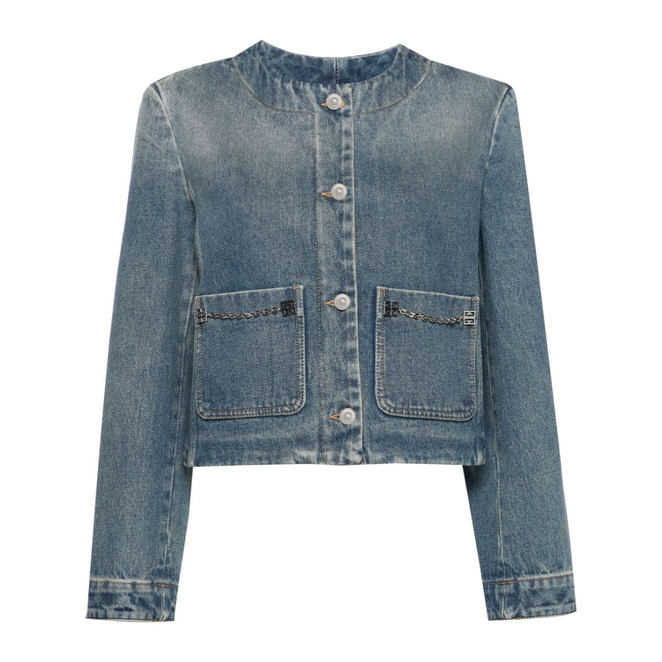 Givenchy - Givenchy Coats Clear Blue - Jackets