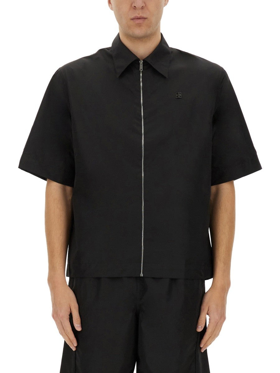 Givenchy - Givenchy Casual Shirt With Zipper - Man->Clothing->Shirts