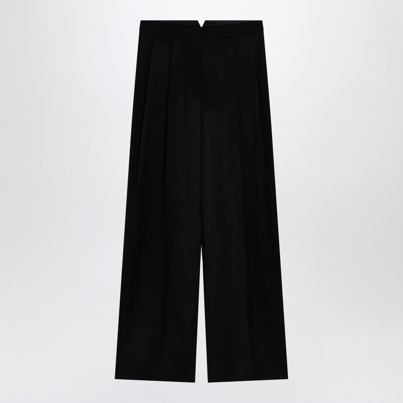 Givenchy - Givenchy Black wool wide trousers - Trousers