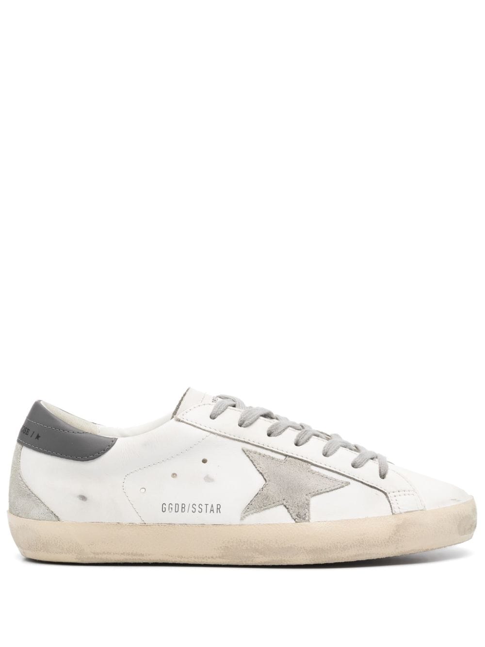 Golden Goose - Golden Goose Super-Star glittered sneakers - Men’s Shoes