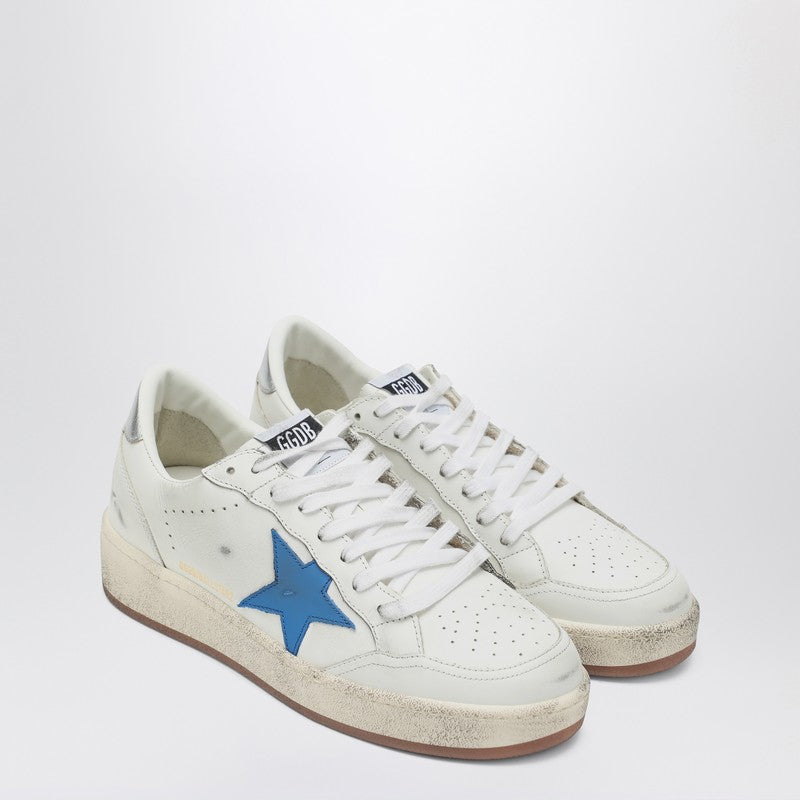 Golden Goose - Golden Goose Sneaker Ballstar white/blue/silver - Sneakers