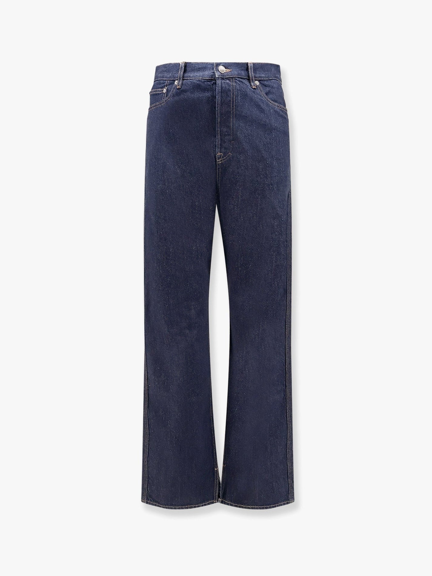 Gucci - Gucci Cotton Jeans With Back Floral Print - Men’s Clothing