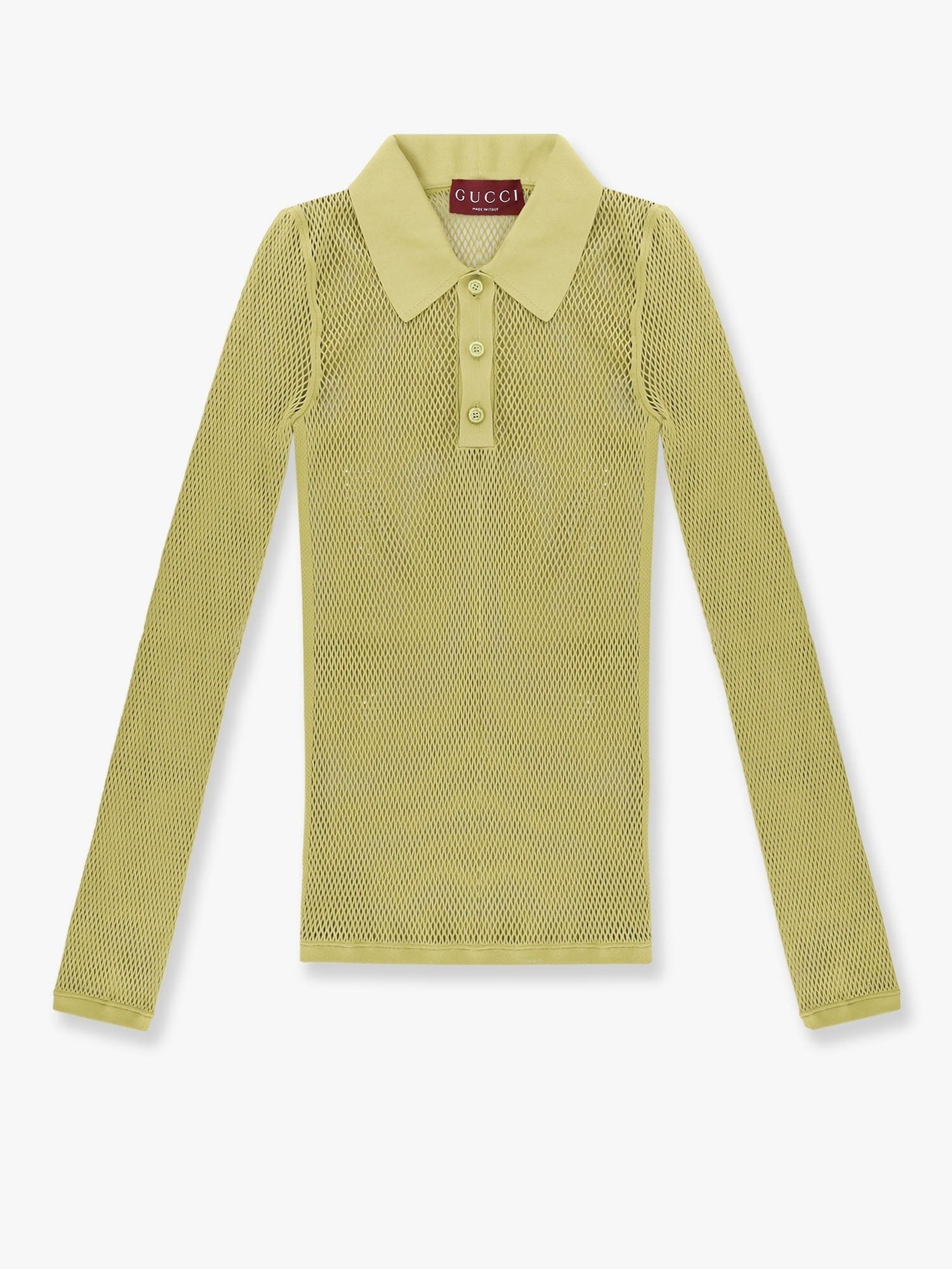Gucci - Gucci Perforated Polo Shirt - Men’s Tops