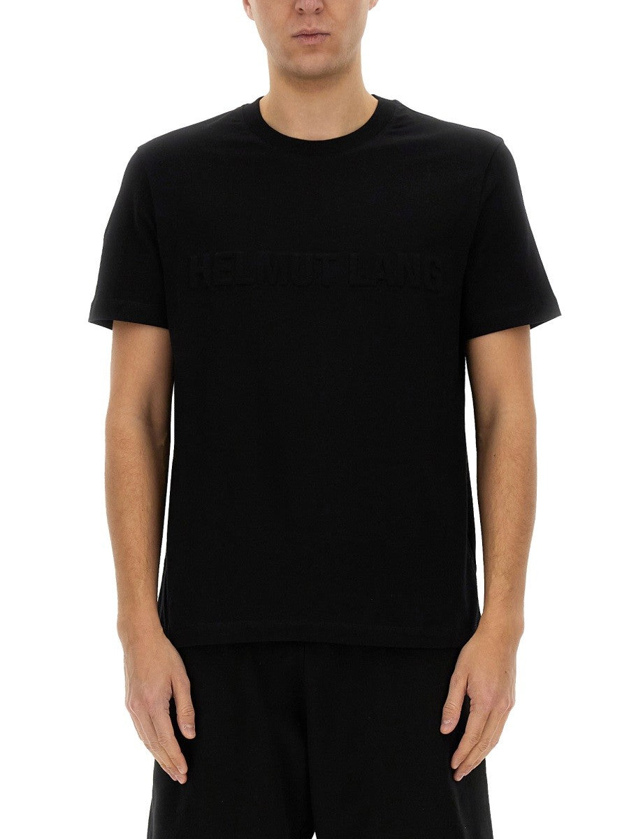 Helmut Lang - Helmut Lang Embossed Logo T Shirt - Men’s Tops