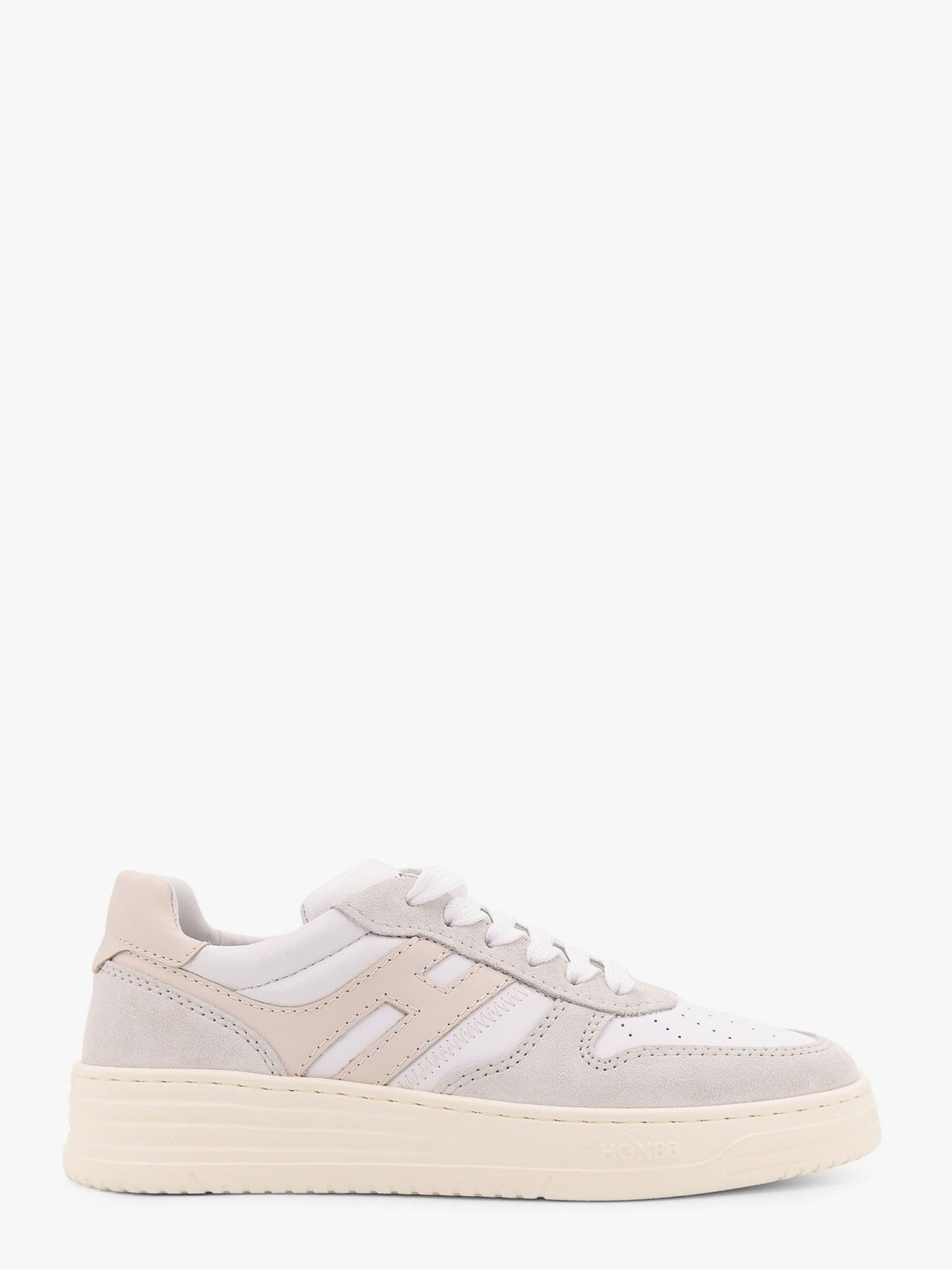 Hogan - Hogan H630 Leather And Suede Sneakers - Women’s Shoes