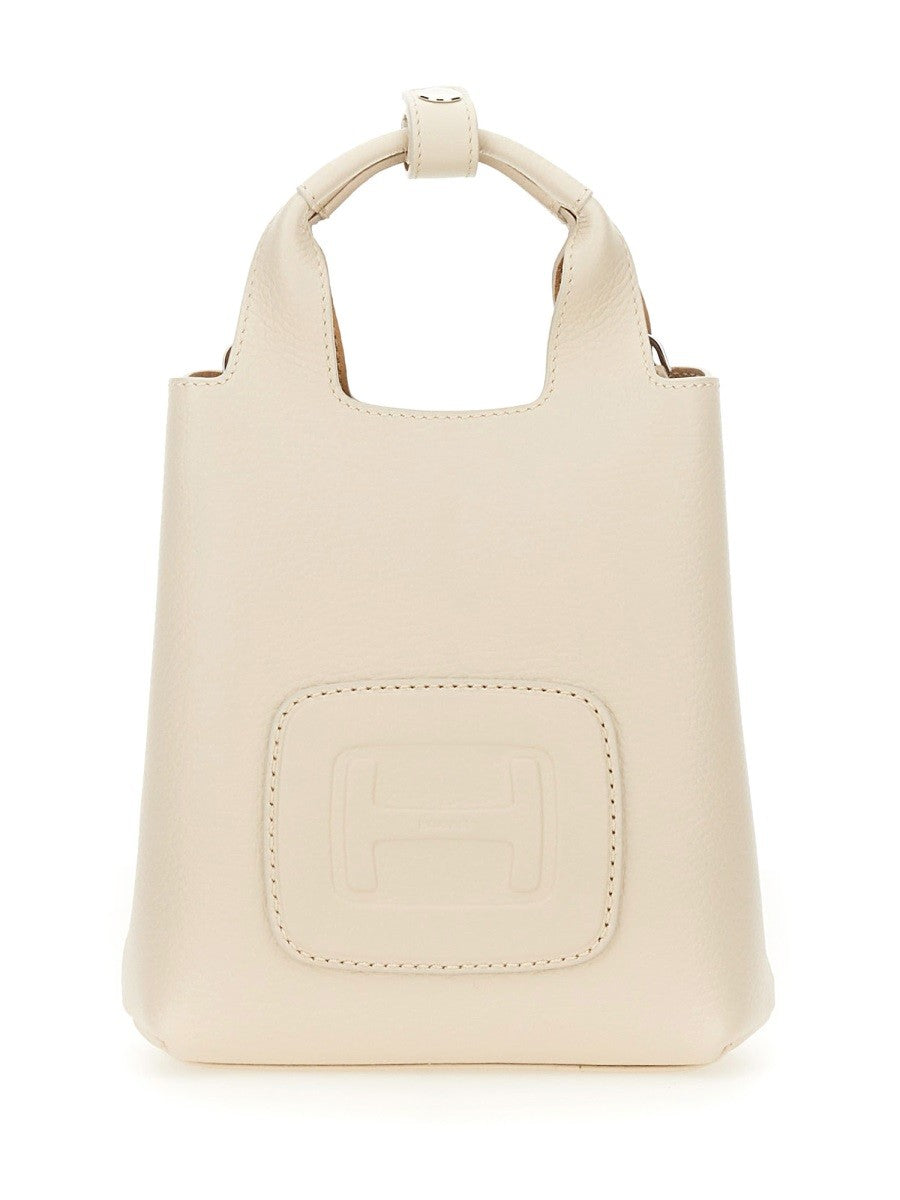 Hogan - Hogan ’H’ Mini Shopping Bag - Woman->Bags->Handbags