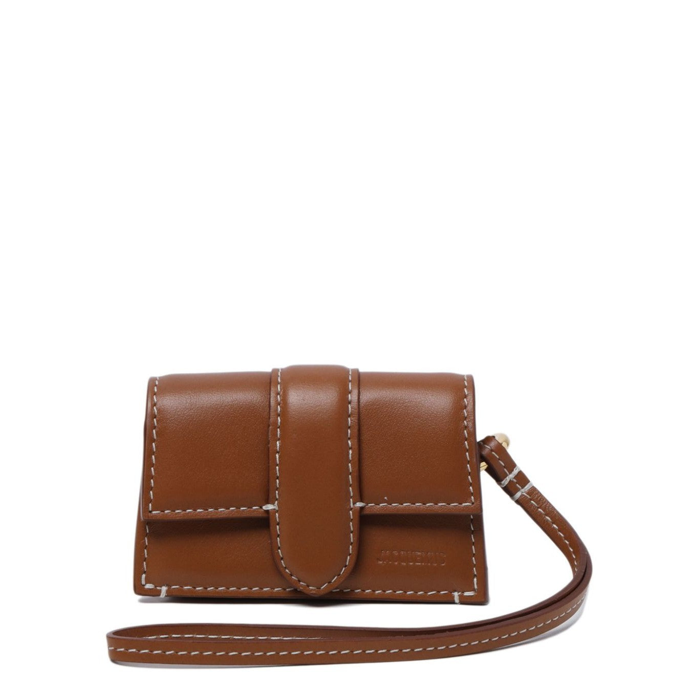 JACQUEMUS - JACQUEMUS Jacquemus The Bambino flap case - Clutches