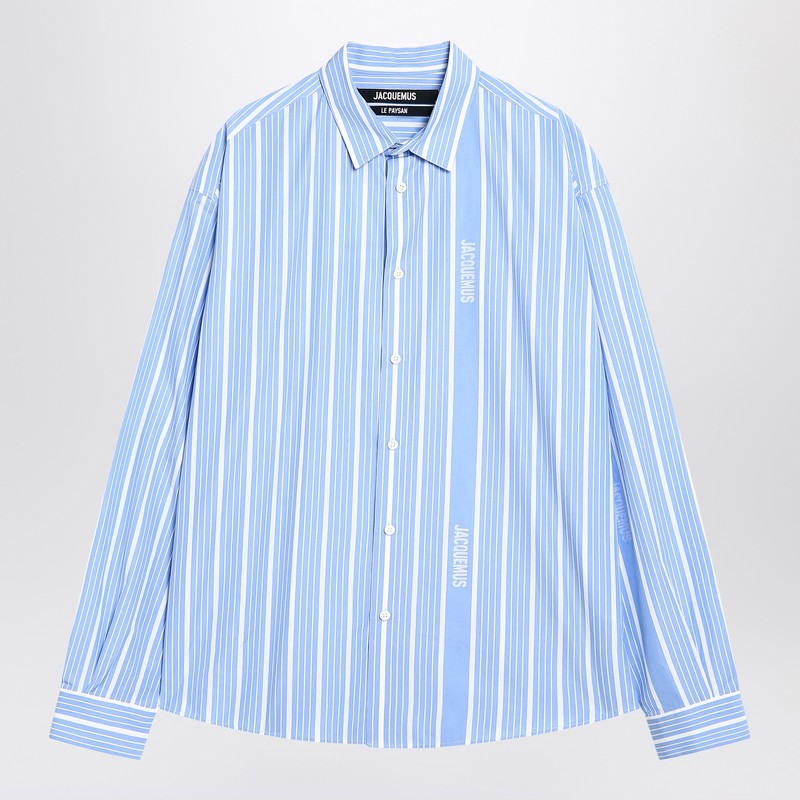 Jacquemus - JACQUEMUS Simon striped cotton shirt - Shirts