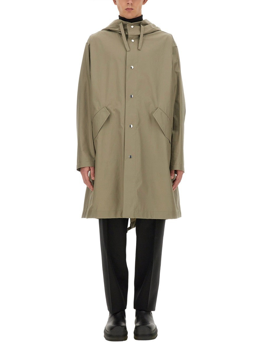 JIL SANDER - Jil Sander Parka With Logo - Men’s Outerwear