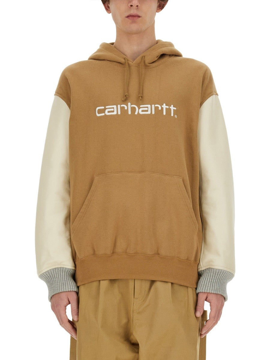 JUNYA WATANABE MAN - Junya Watanabe Man Junya Watanabe Man X Carhartt Sweatshirt - Man->Clothing->sweatshirts