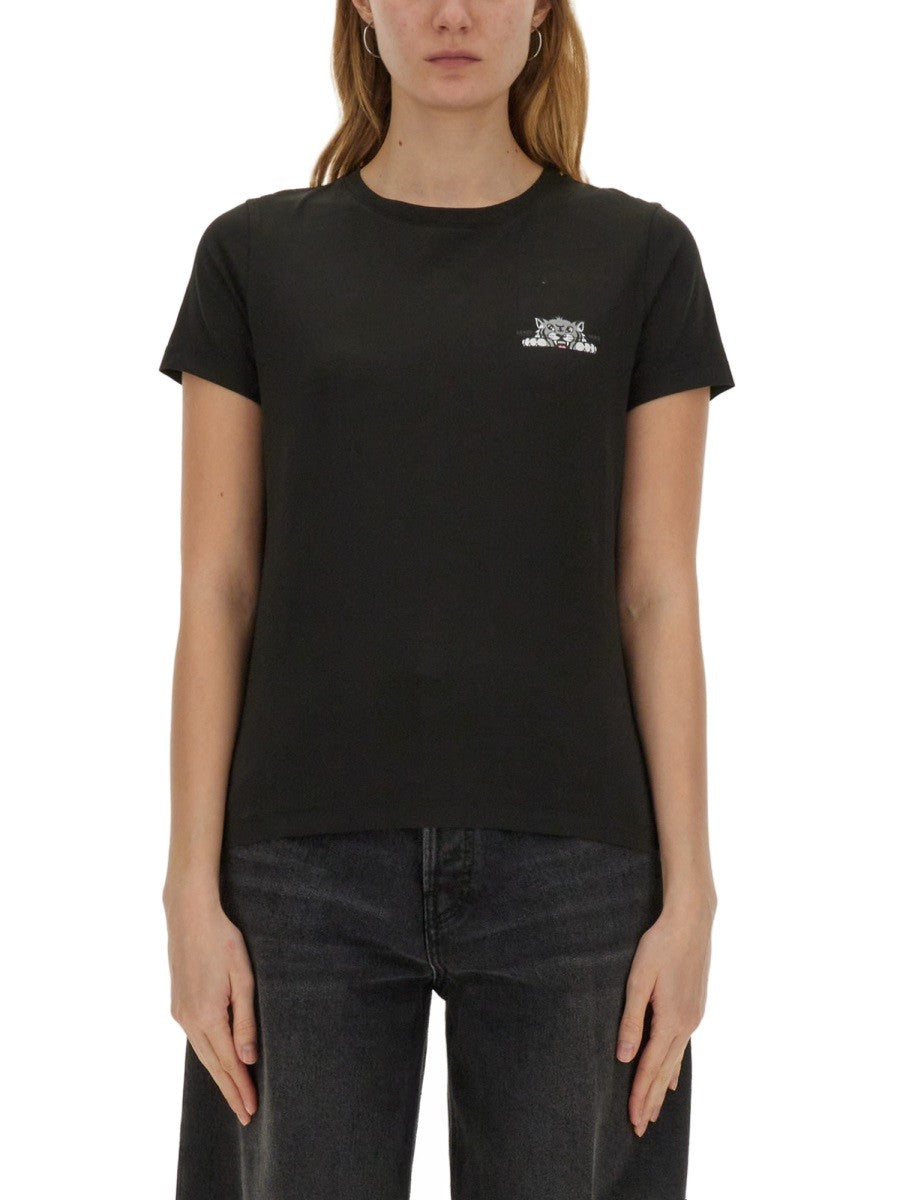 Kenzo - Kenzo ’Happy Tiger’ T Shirt - Woman->Clothing->t-shirts