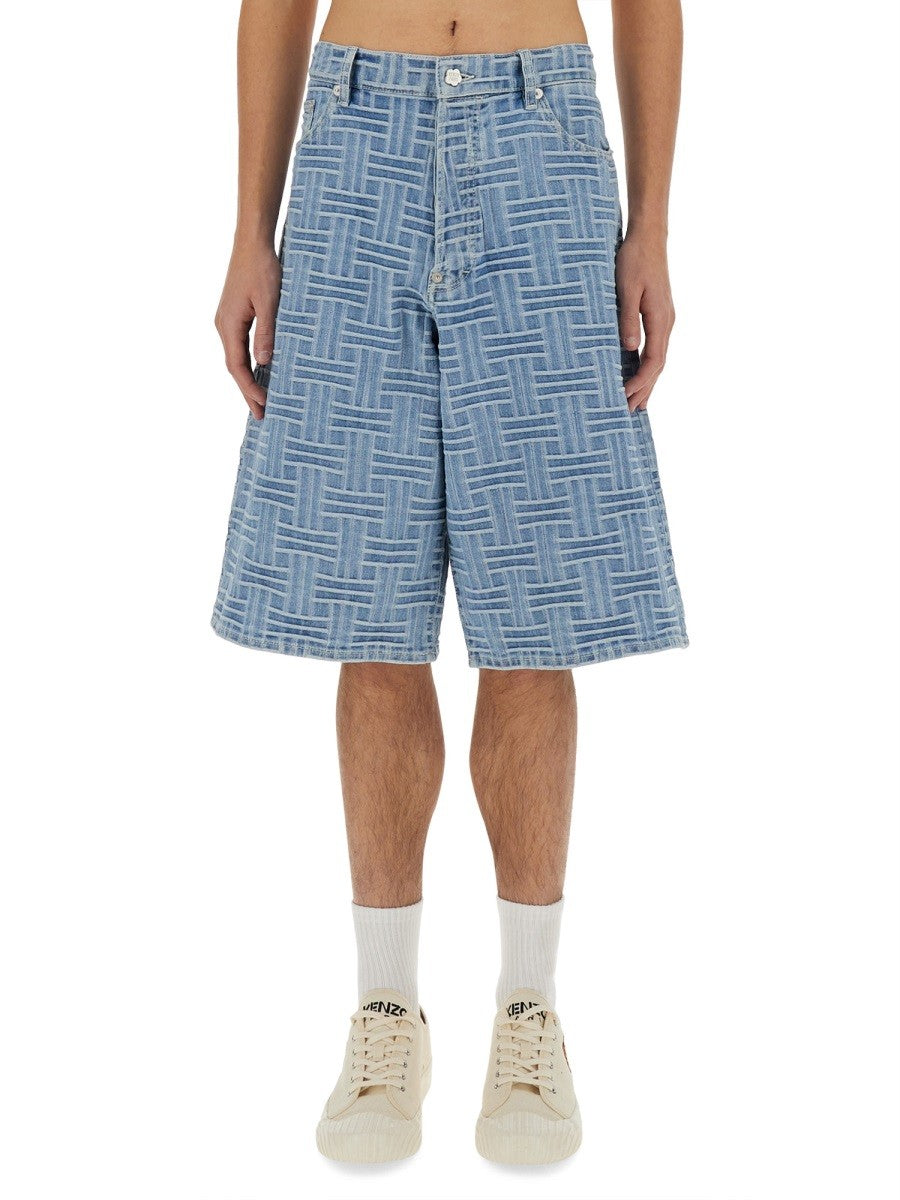 Kenzo - Kenzo Denim Shorts - Men’s Clothing