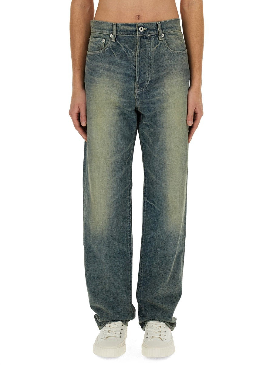 Kenzo - Kenzo Asagao Straight Jeans ’Kenzo Creations’ - Men’s Clothing