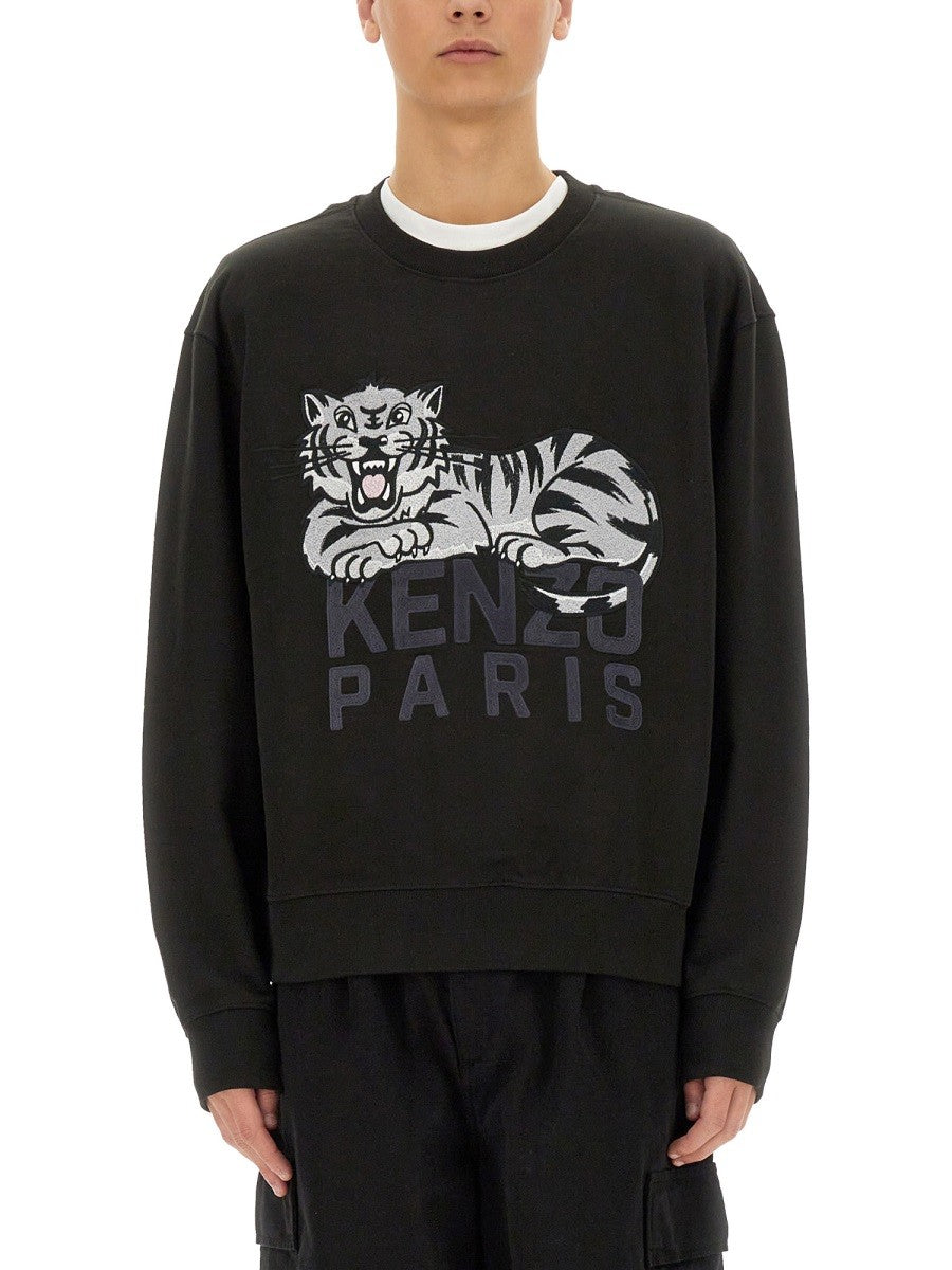 Kenzo - Kenzo ’Happy Tiger’ Sweatshirt - Men’s Sweatshirts
