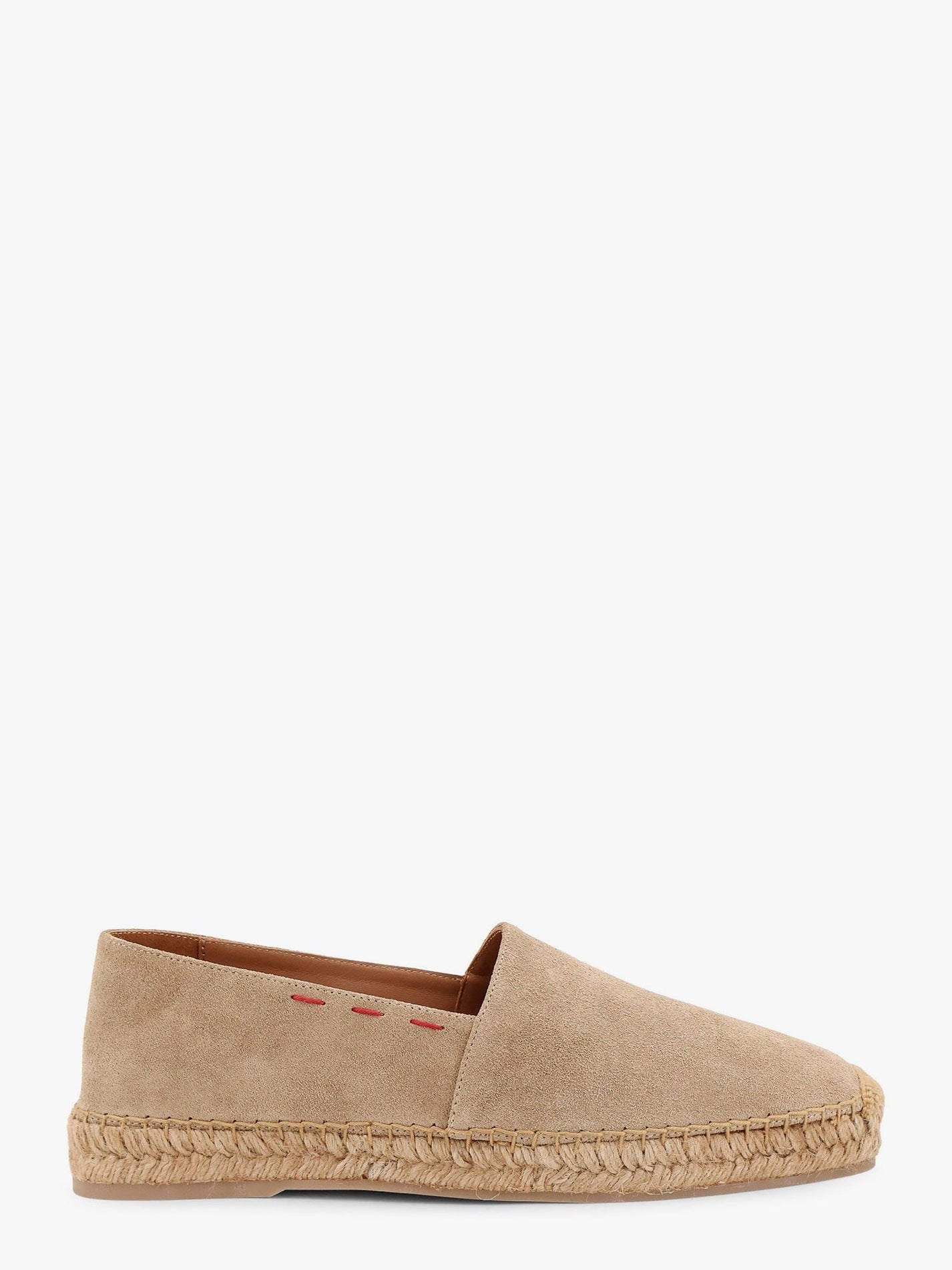 KITON CIRO PAONE - Suede Espadrillas With Contrasting Stitching - Men’s Shoes