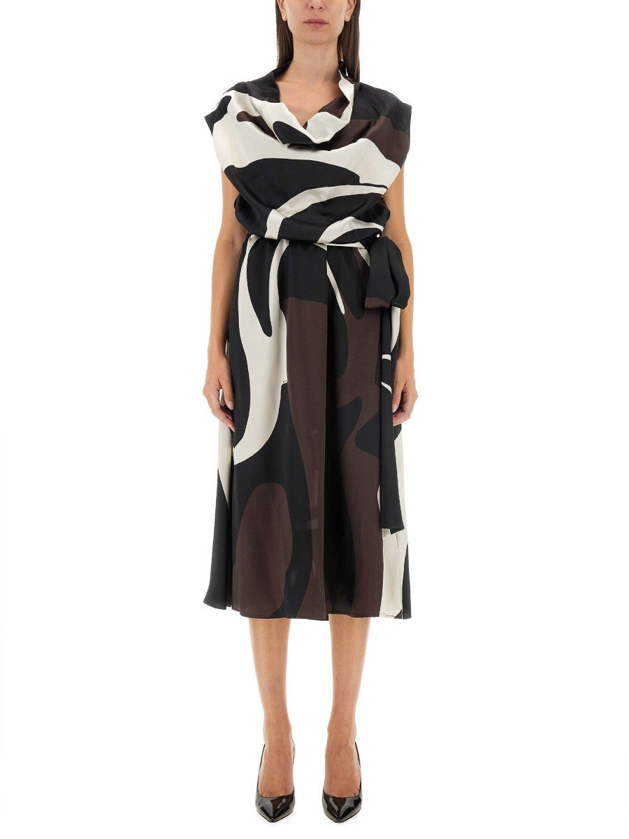 KITON - Kiton Dress With Print - Women’s Clothing