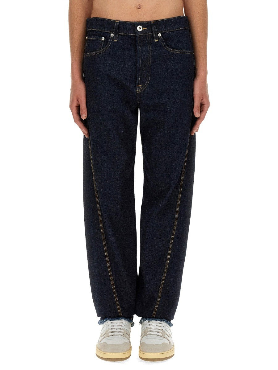 Lanvin - Lanvin Twisted Jeans - Men’s Clothing