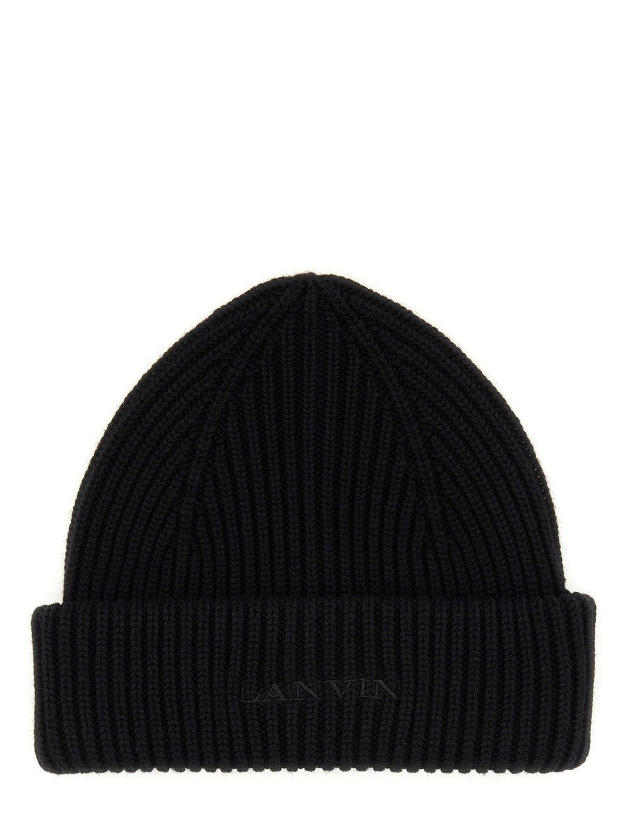 Lanvin - Lanvin Wool Beanie Hat - Women’s Accessories