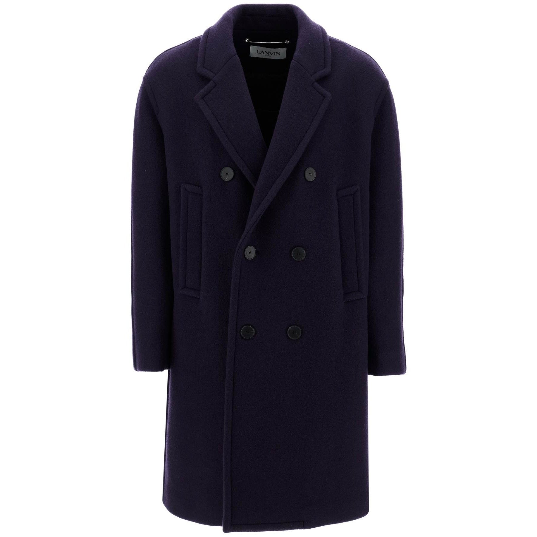 Lanvin - Lanvin double-breasted heavy wool coat - Jackets