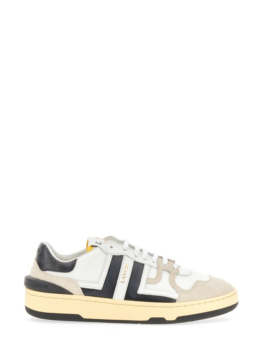 Lanvin - Lanvin Mesh Suede And Nappa Leather Sneaker - Women’s Shoes