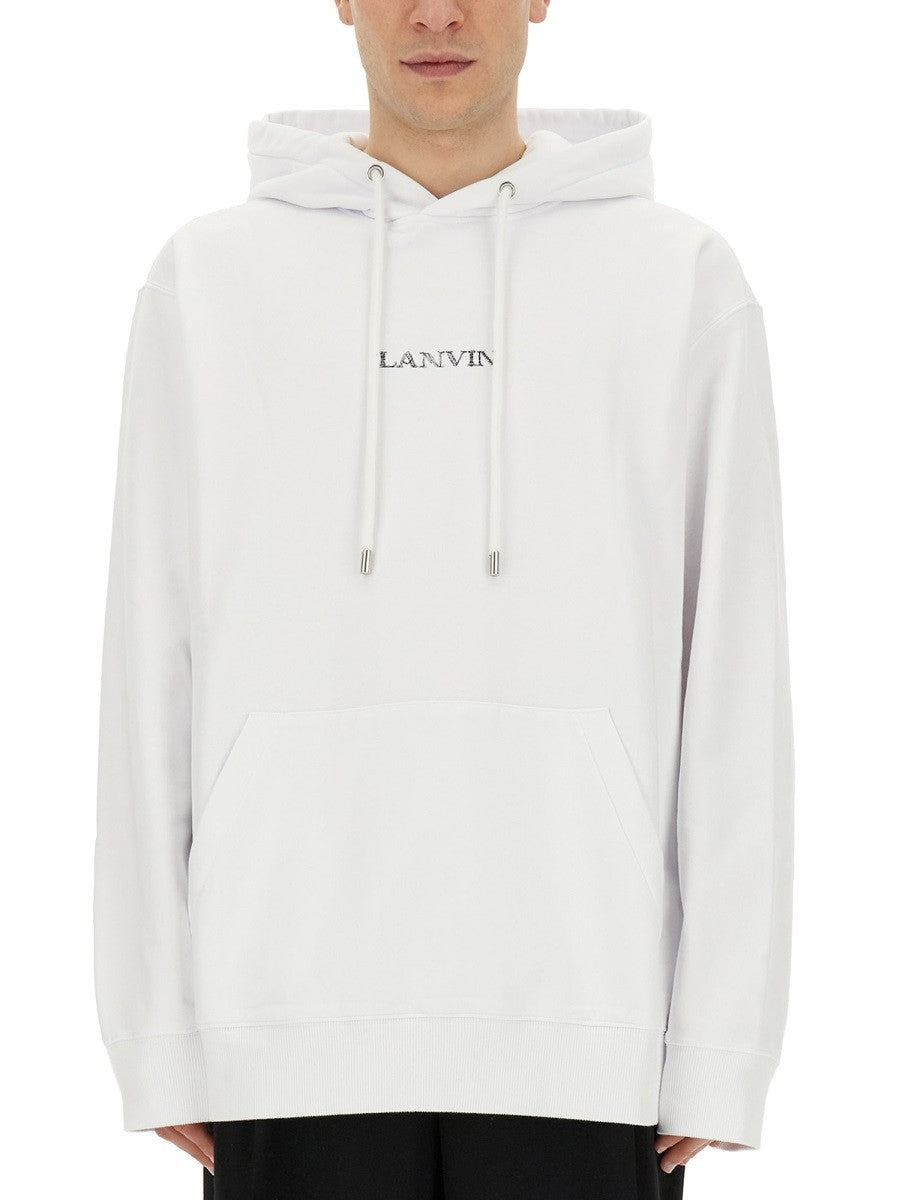 Lanvin - Lanvin Sweatshirt With Logo - Men’s Sweatshirts