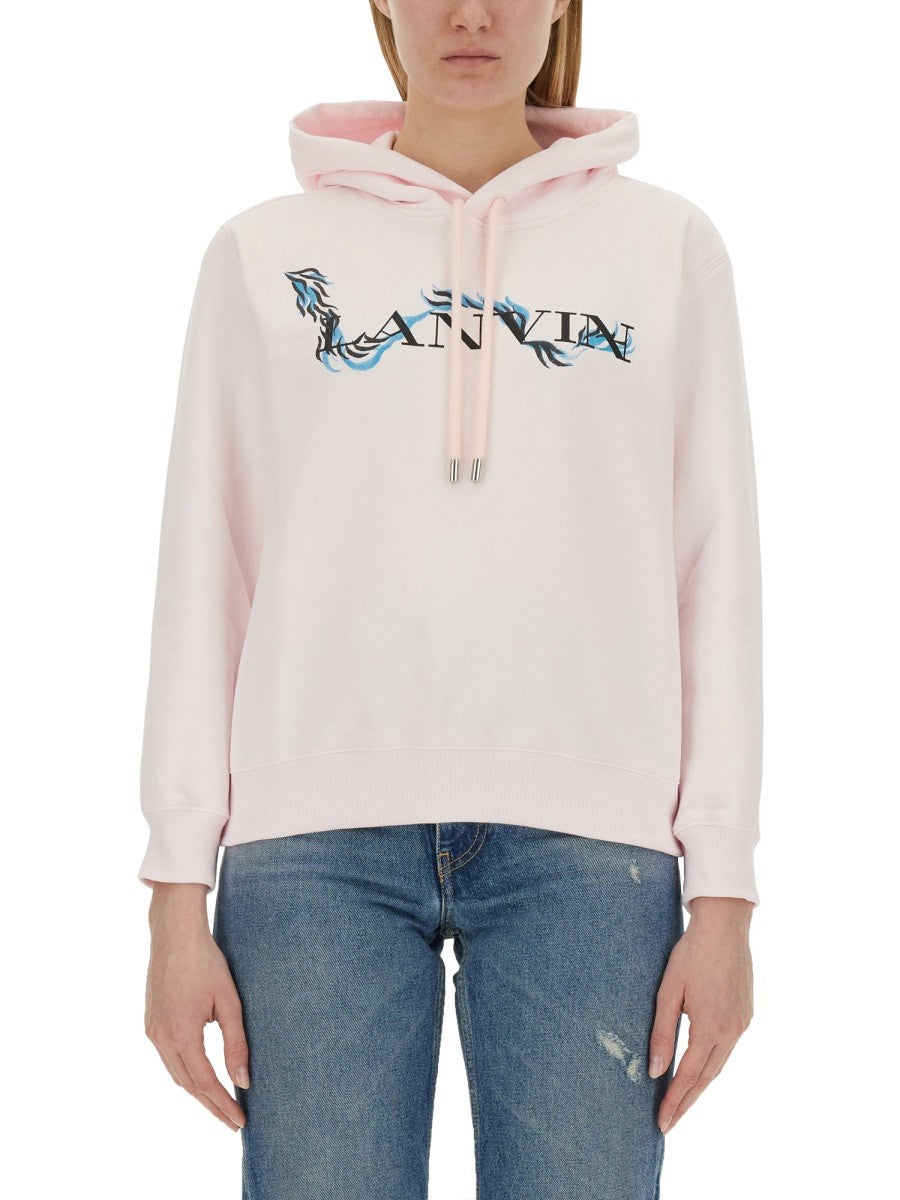 Lanvin - Lanvin Sweatshirt With Print - Woman->Clothing->sweatshirts