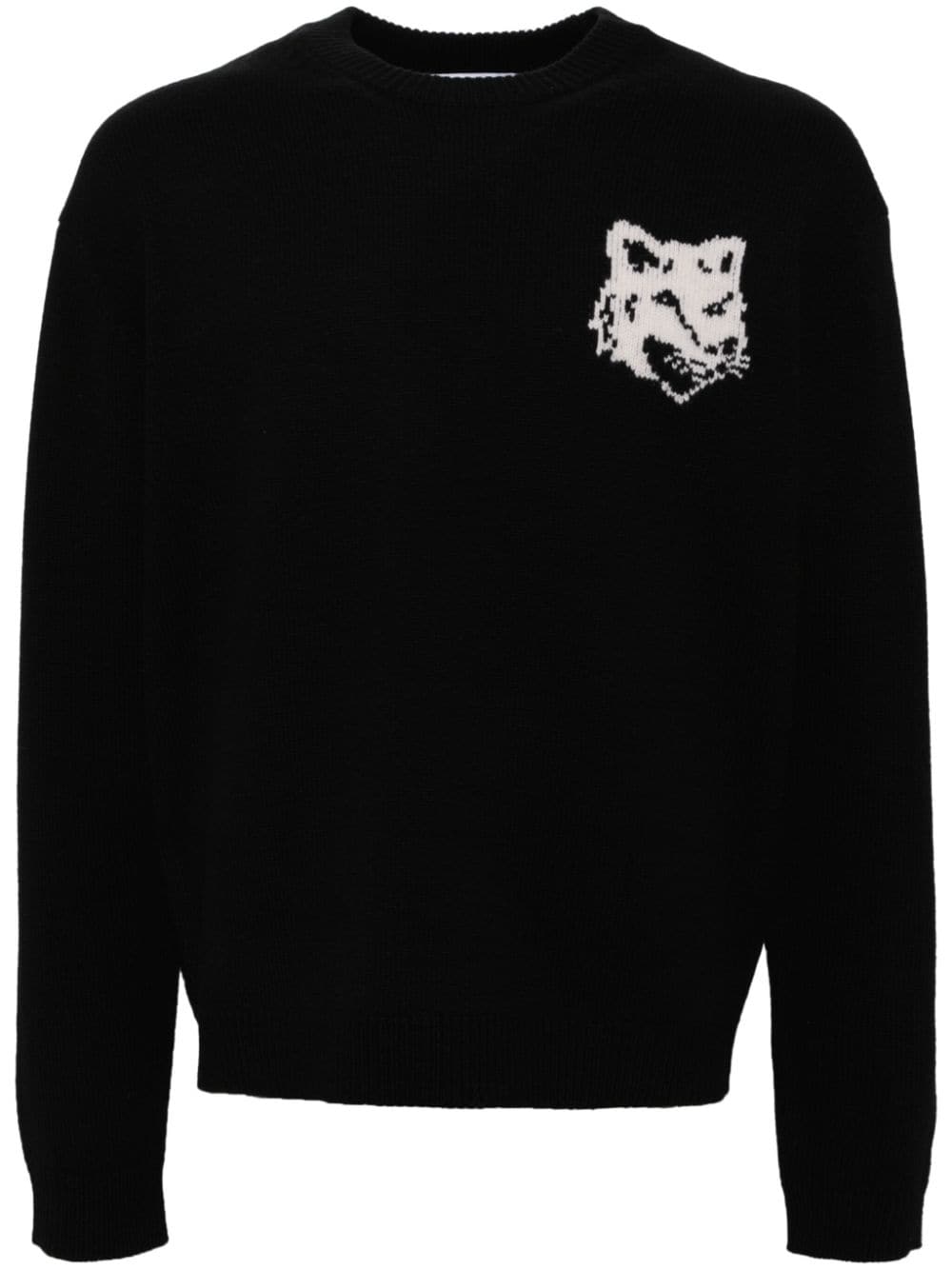 Maison Kitsuné - Maison Kitsuné MAISON KITSUNE’ Sweaters Black - Men’s Knitwear