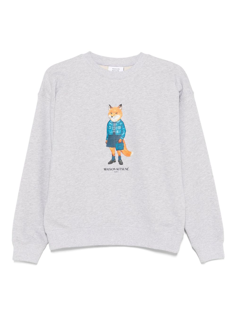 Maison Kitsuné - Maison Kitsuné MAISON KITSUNE’ Sweaters Grey - Women’s Sweatshirts