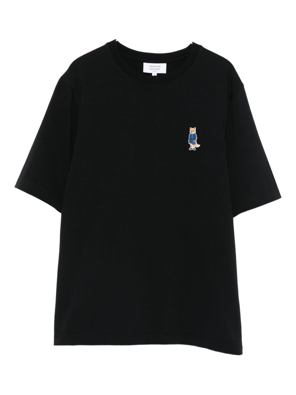 Maison Kitsuné - Maison Kitsuné MAISON KITSUNE’ T-shirts and Polos Black - Topwear