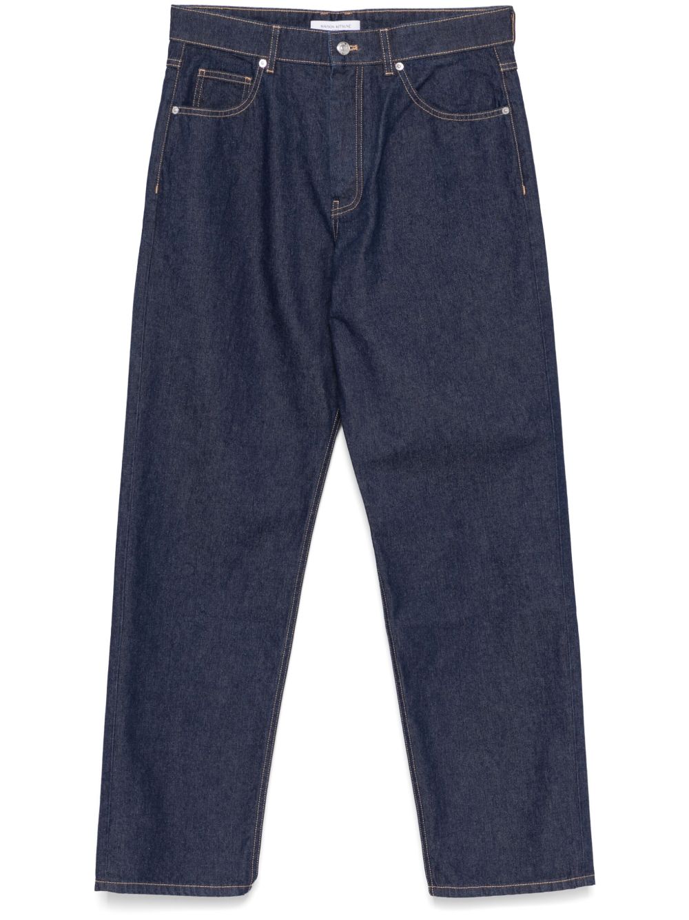Maison Kitsuné - Maison Kitsuné Maison Kitsune Mid-Rise Straight Pants - Men’s Clothing