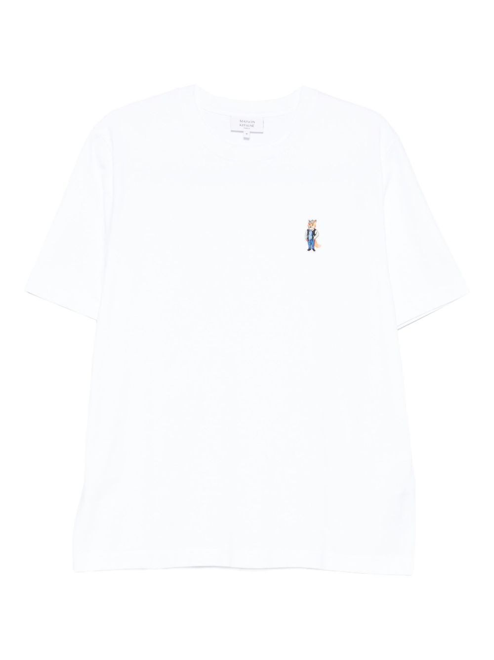 Maison Kitsuné - Maison Kitsuné MAISON KITSUNE’ T-shirts and Polos White - Men’s Tops