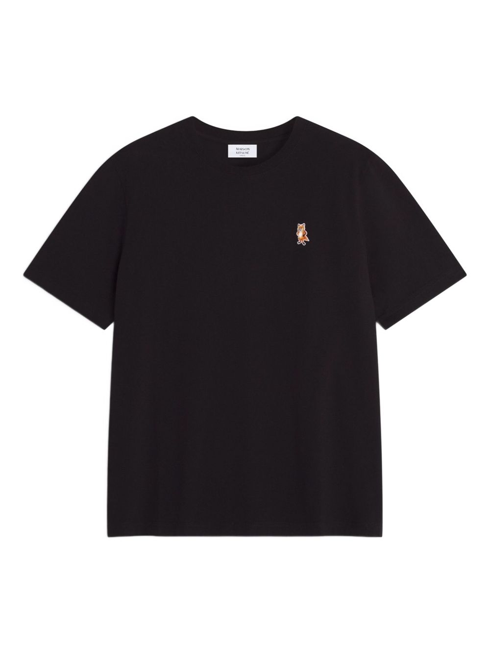 Maison Kitsuné - Maison Kitsuné MAISON KITSUNE’ T-shirts and Polos Black - Men’s Tops