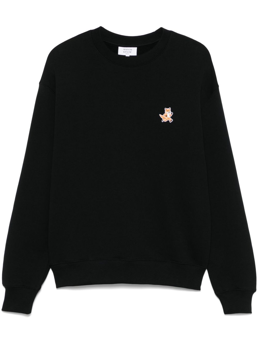 Maison Kitsuné - Maison Kitsuné Maison Kitsune speedy fox patch comfort sweatshirt - Topwear