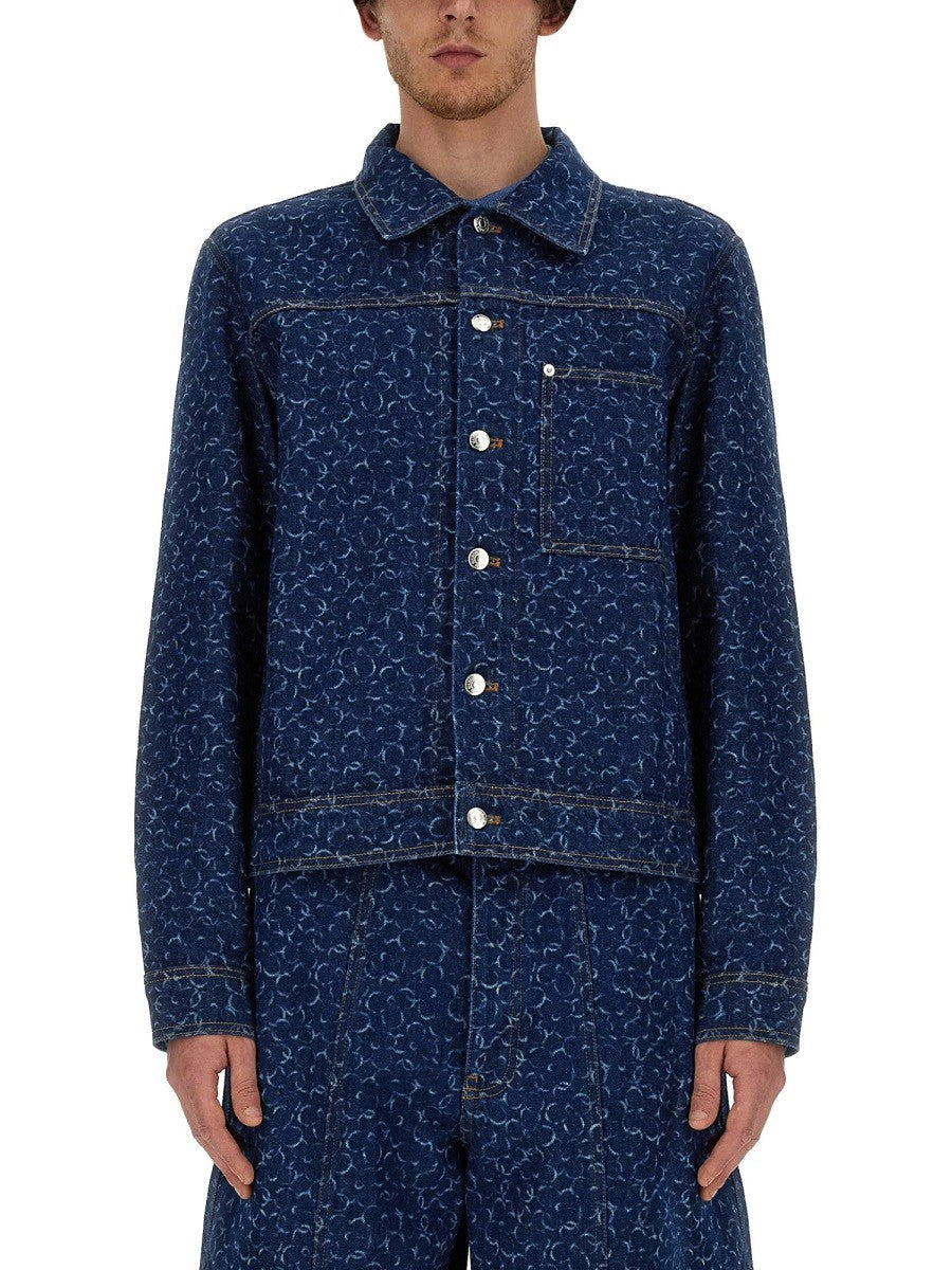 Maison Kitsune - Maison Kitsune Denim Jacket - Men’s Outerwear