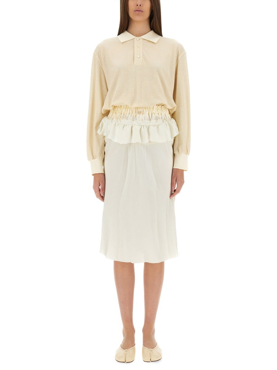 Maison Margiela - Maison Margiela Polo Midi Dress - Woman->Clothing->Dresses