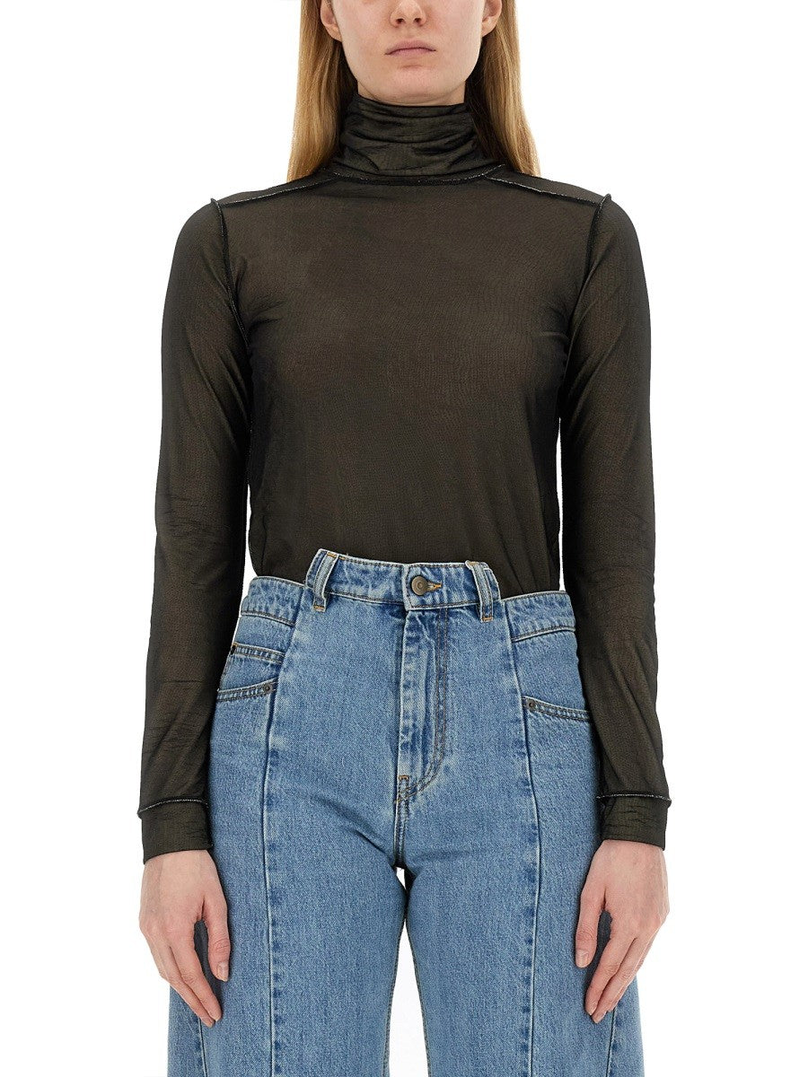 Maison Margiela - Maison Margiela Turtleneck Bodysuit - Woman->Clothing->Tops