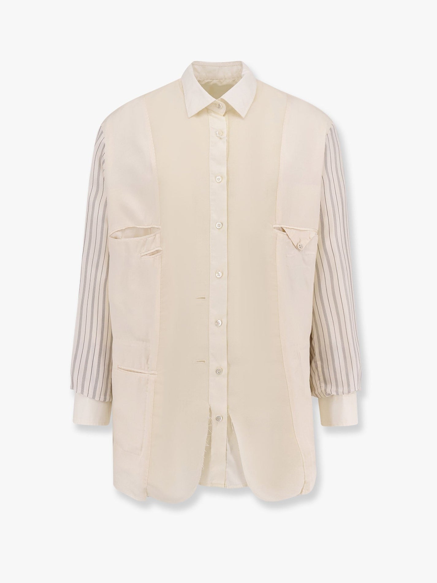 Maison Margiela - Maison Margiela Anonymity Of The Lining Reversible Wool Blend Blazer - Man->Clothing->Blazer and Gilet